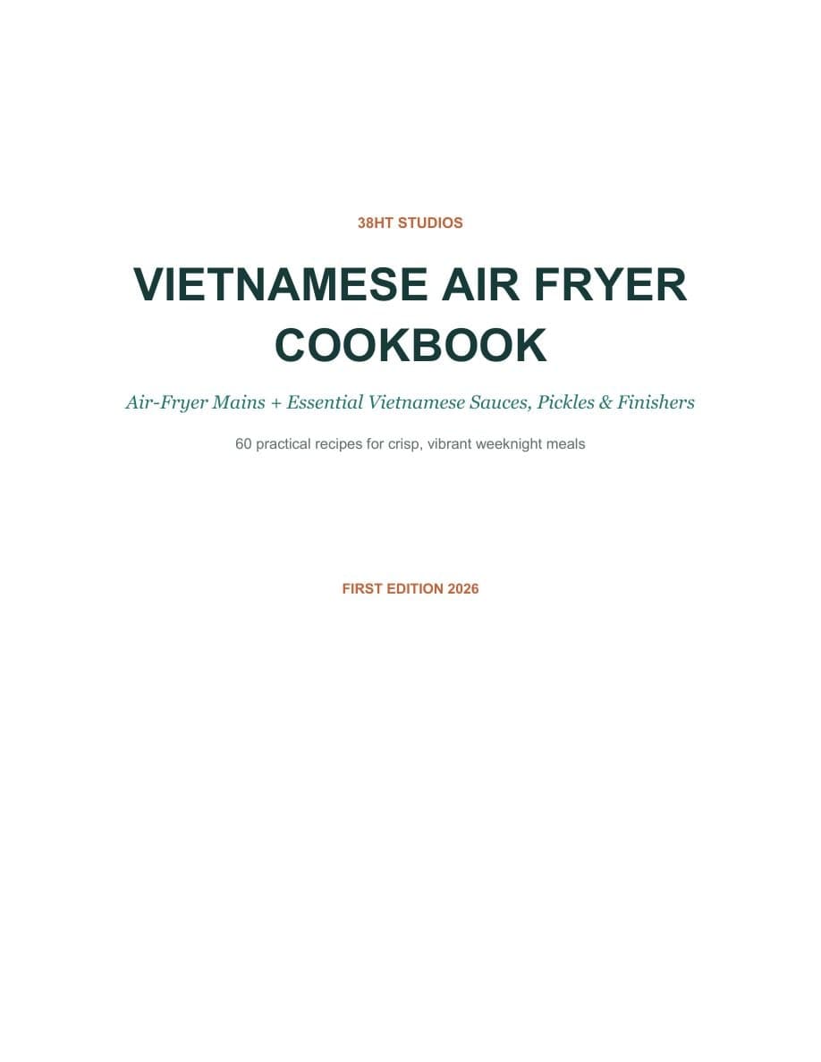 Vietnamese Air Fryer Cookbook interior page 1