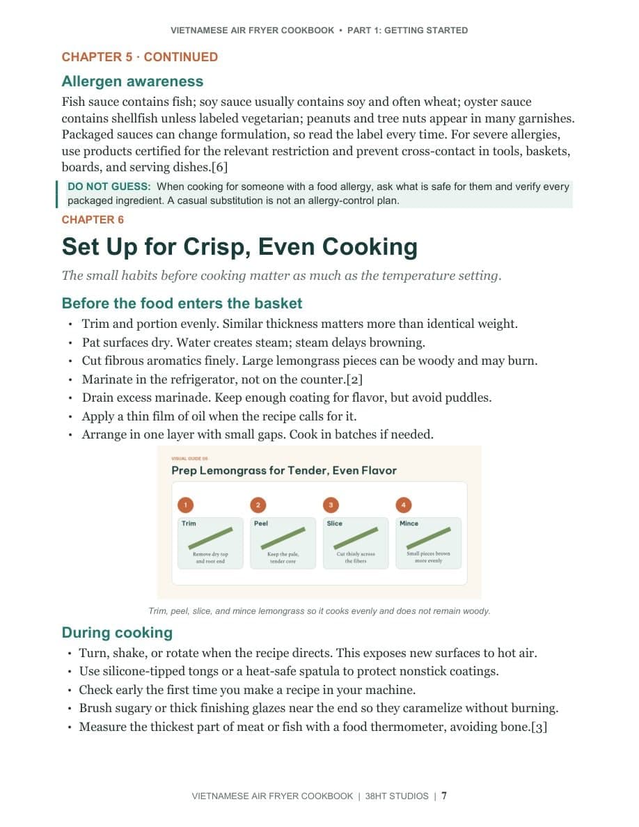 Vietnamese Air Fryer Cookbook interior page 10