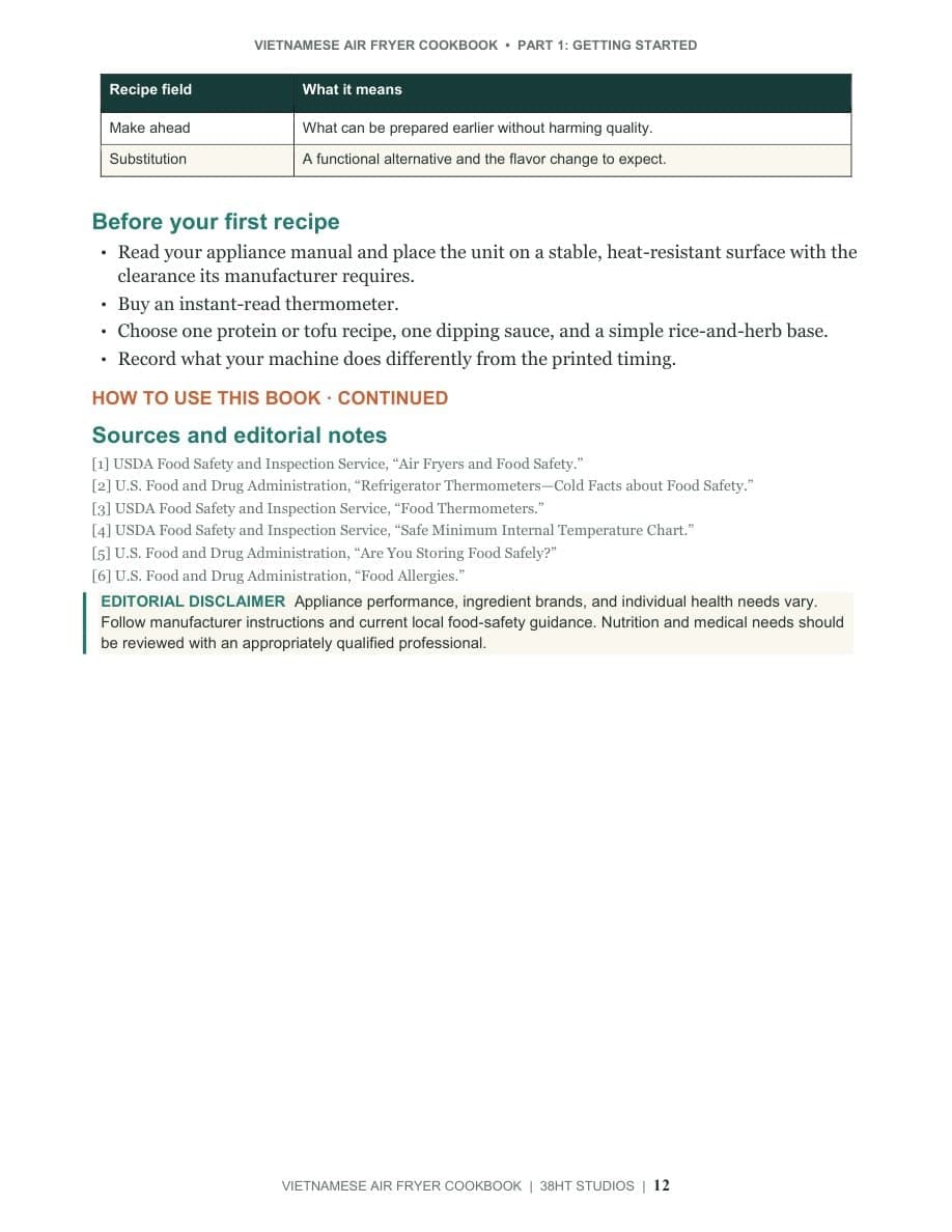 Vietnamese Air Fryer Cookbook interior page 15