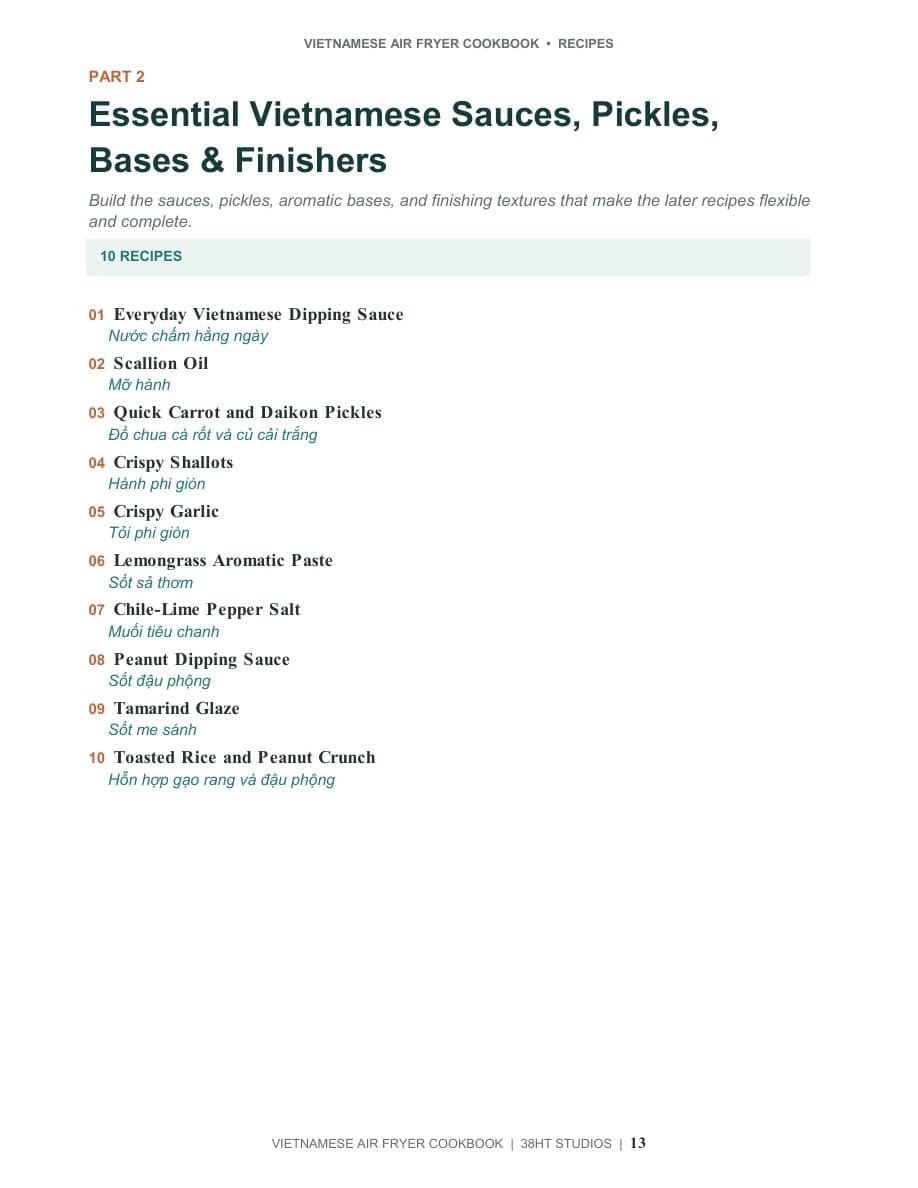 Vietnamese Air Fryer Cookbook interior page 16