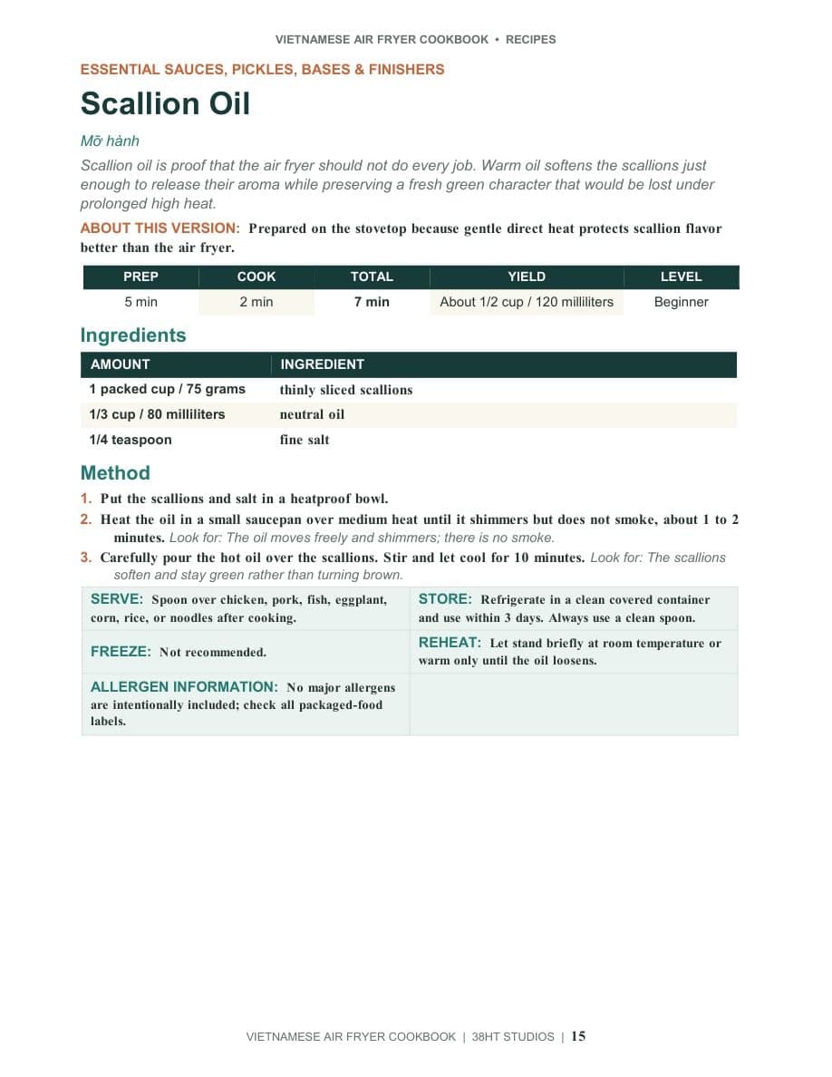 Vietnamese Air Fryer Cookbook interior page 18