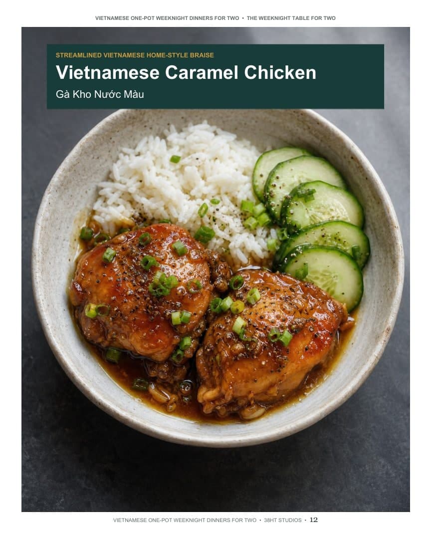 Vietnamese One Pot for Two Cookbook interior page 12