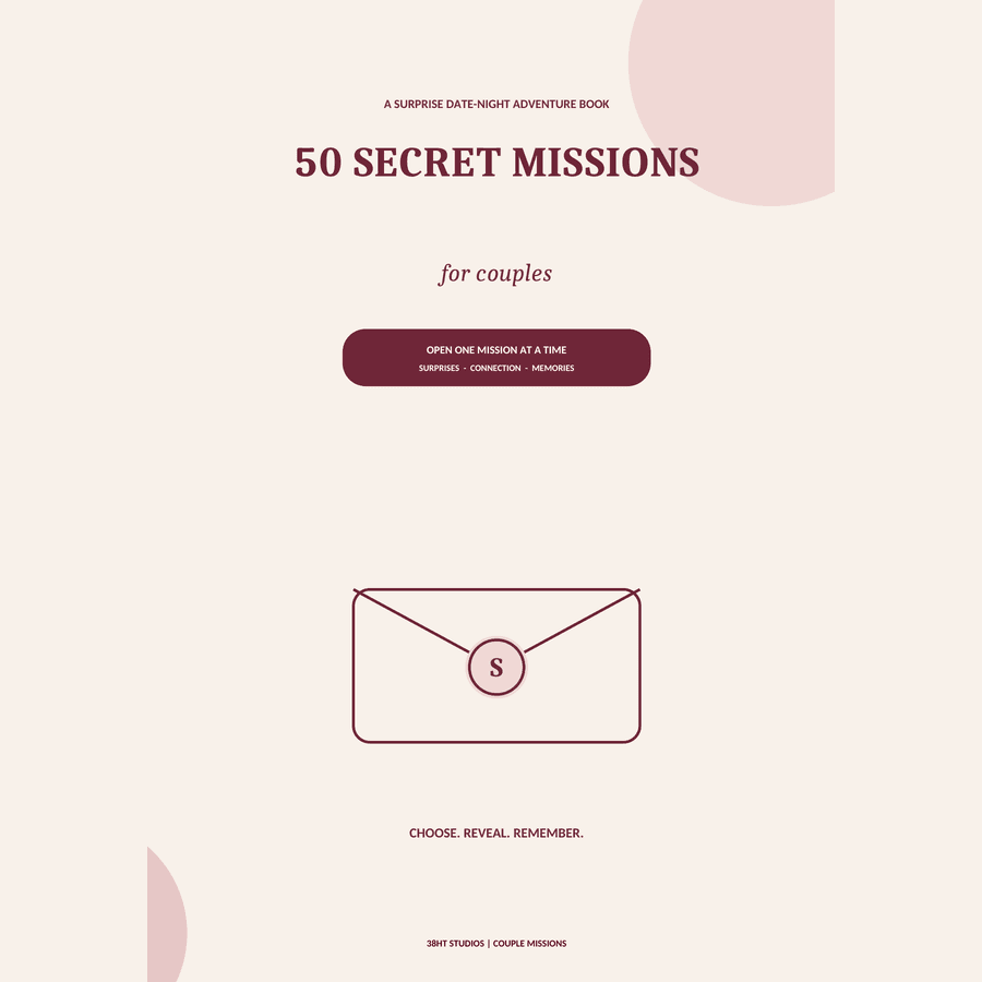 50 Secret Missions for Couples cover
