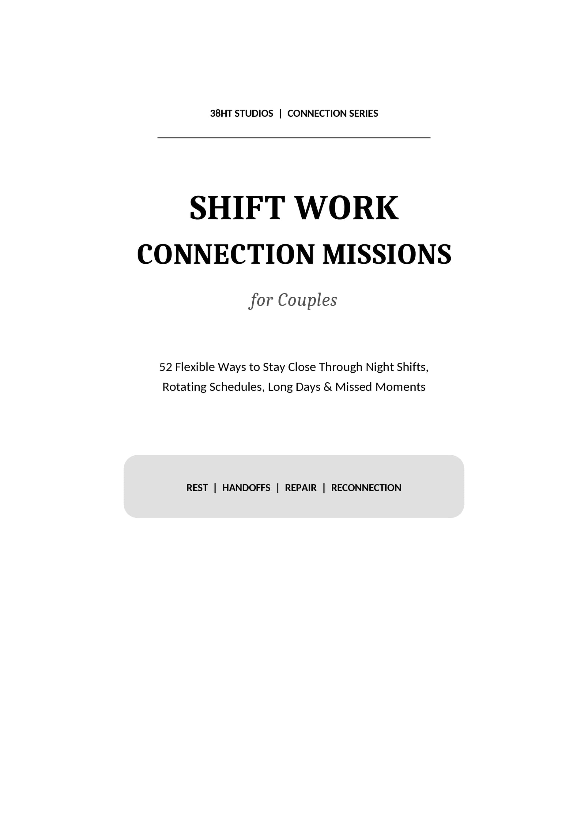 Shift Work Connection Missions for Couples interior preview 1