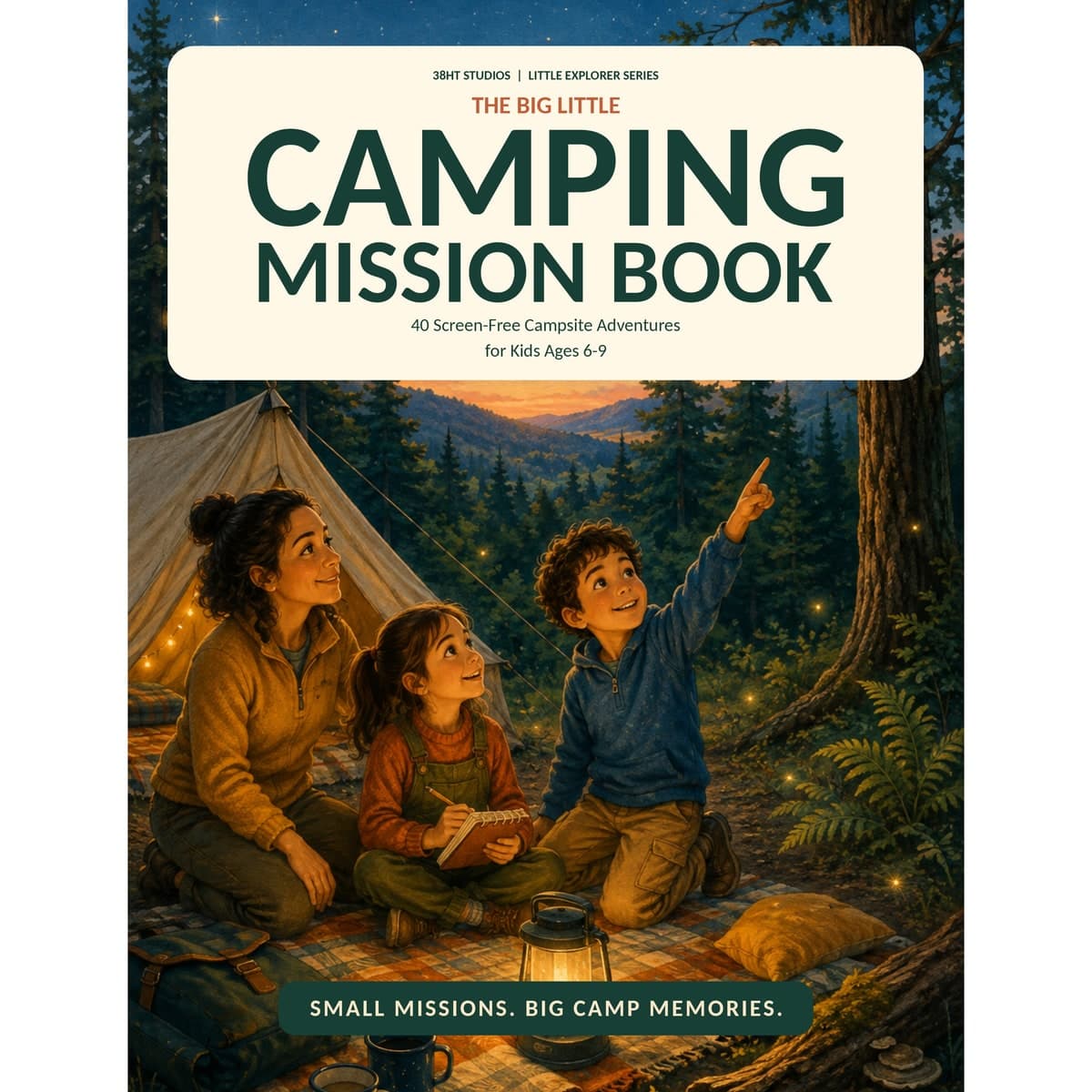 The Big Little Camping Mission Book cover