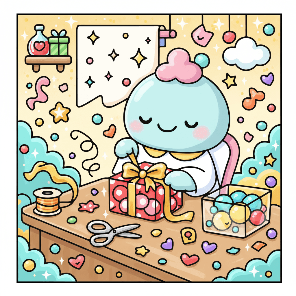 Bubble Life Coloring Book colored sample 5