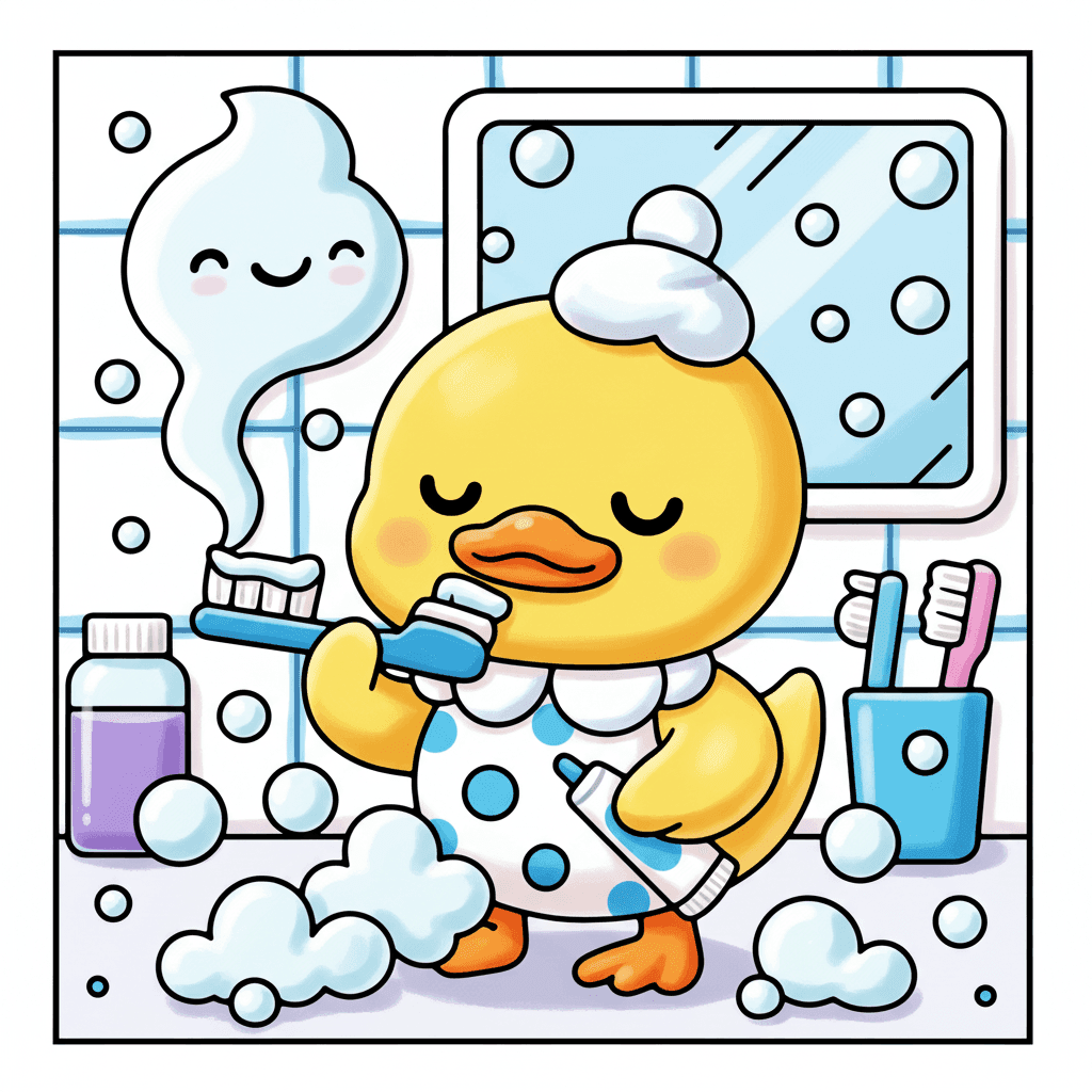 Bubble Life Coloring Book colored sample 7