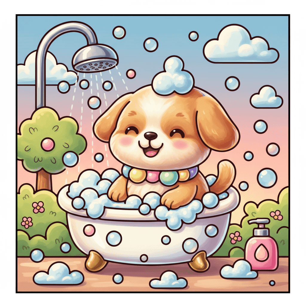Bubble Life Coloring Book colored sample 9