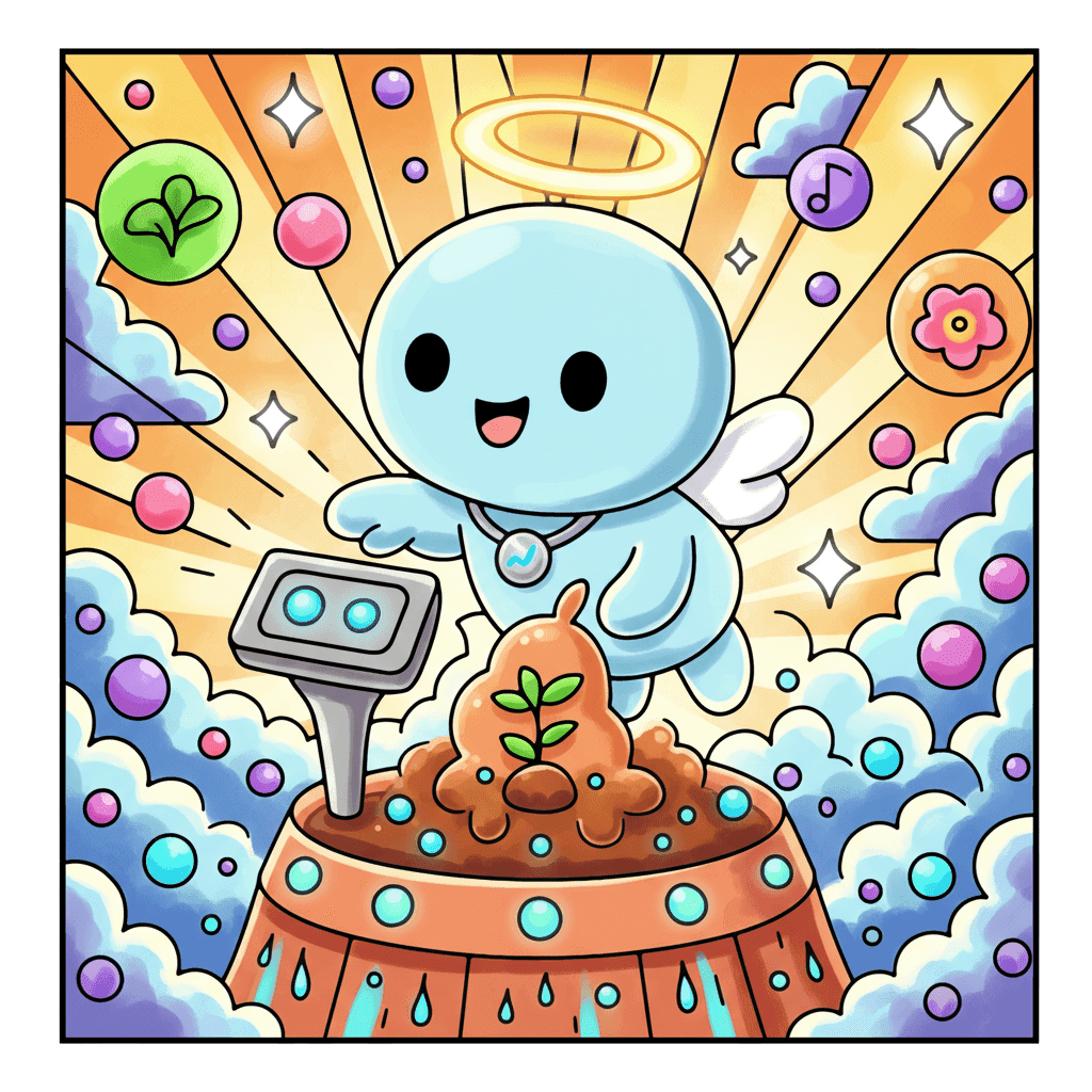 Bubble Tech Show Coloring Book colored sample 7