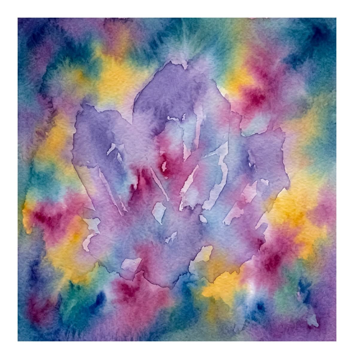 Bohemian Vibes Reverse Coloring Book interior page 10