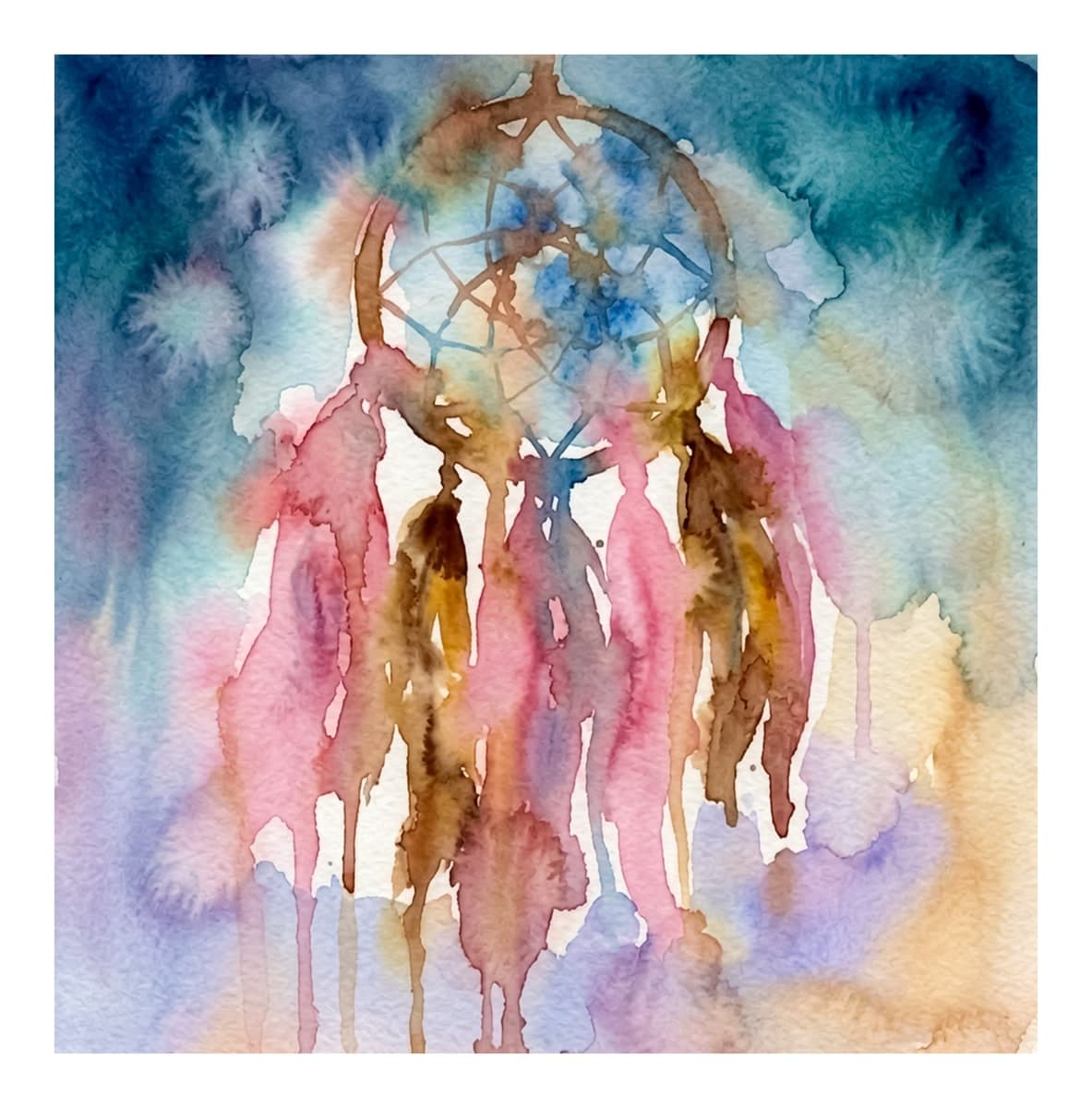 Bohemian Vibes Reverse Coloring Book interior page 13