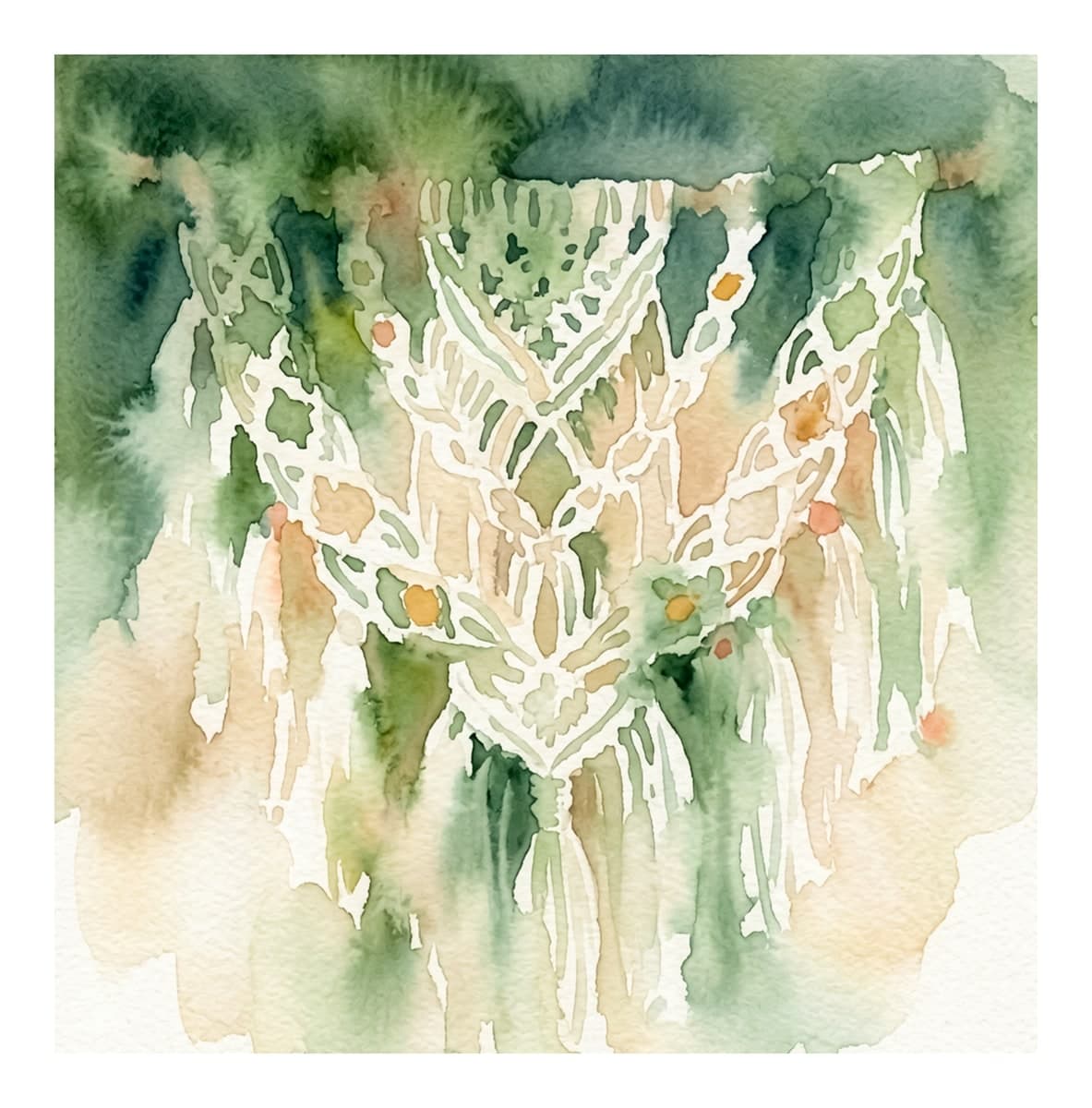 Bohemian Vibes Reverse Coloring Book interior page 14