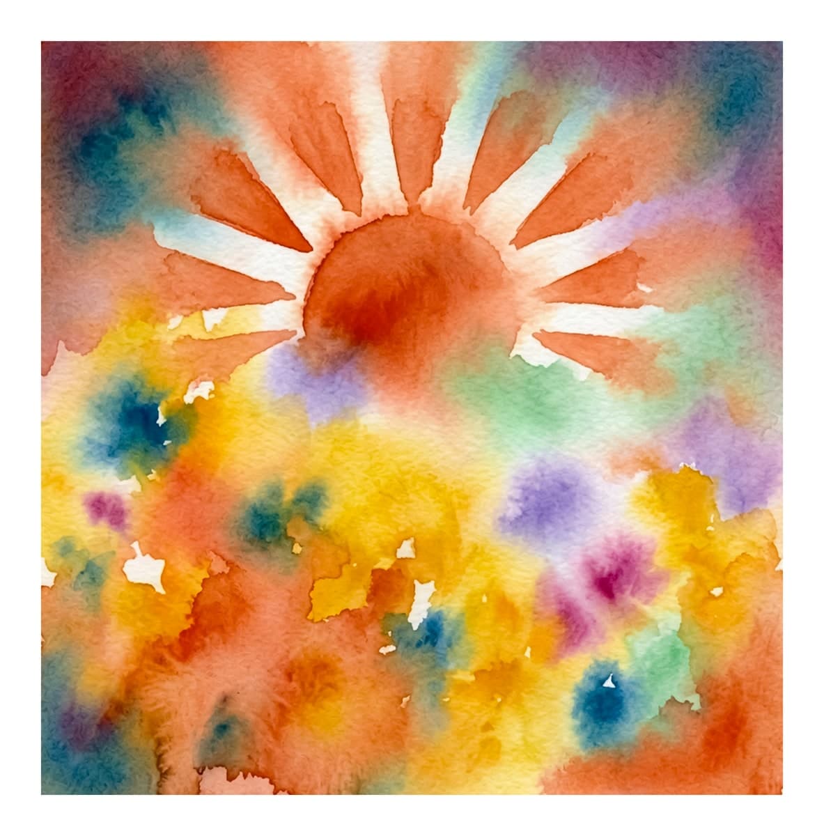 Bohemian Vibes Reverse Coloring Book interior page 6