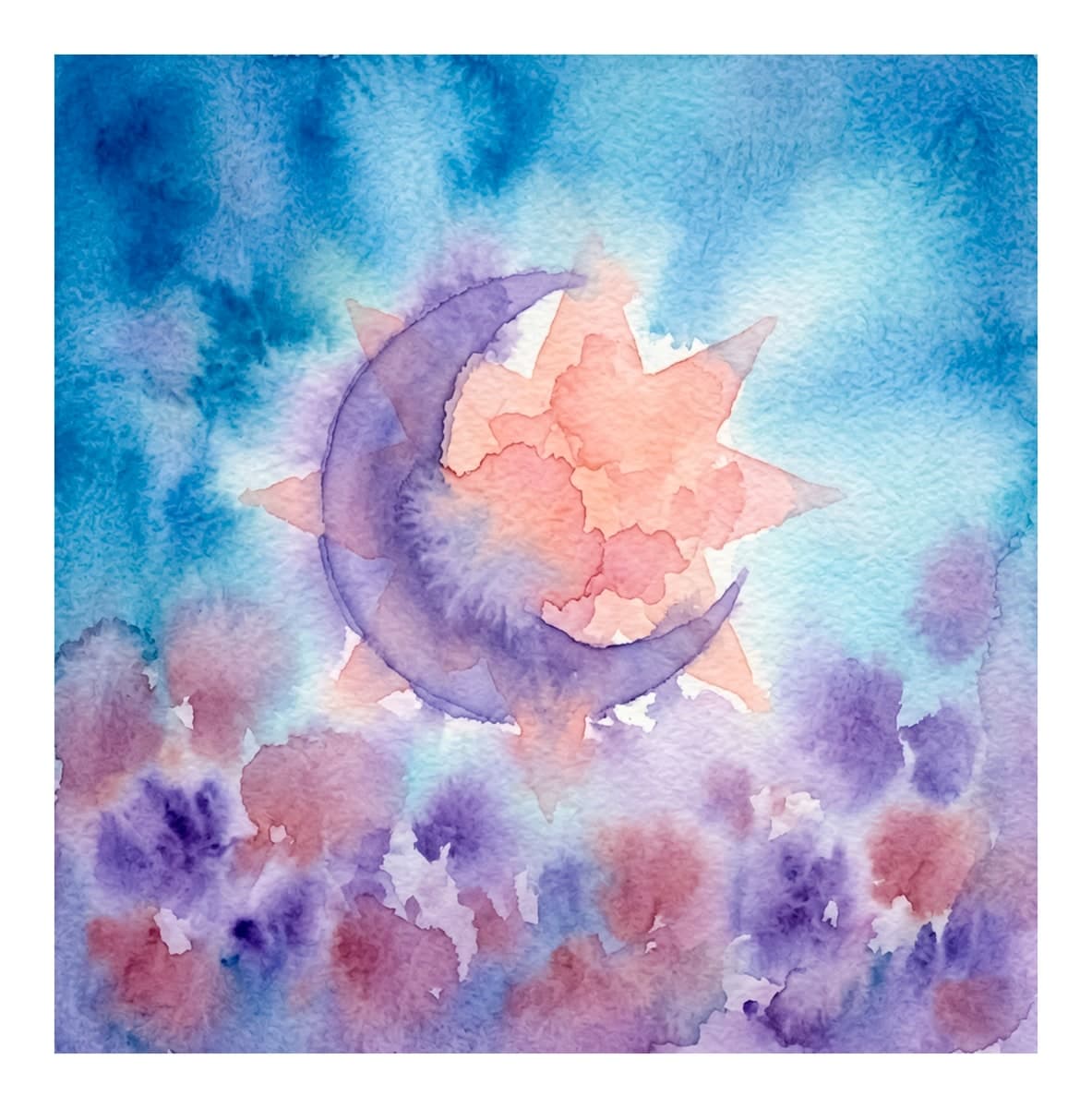 Bohemian Vibes Reverse Coloring Book interior page 7