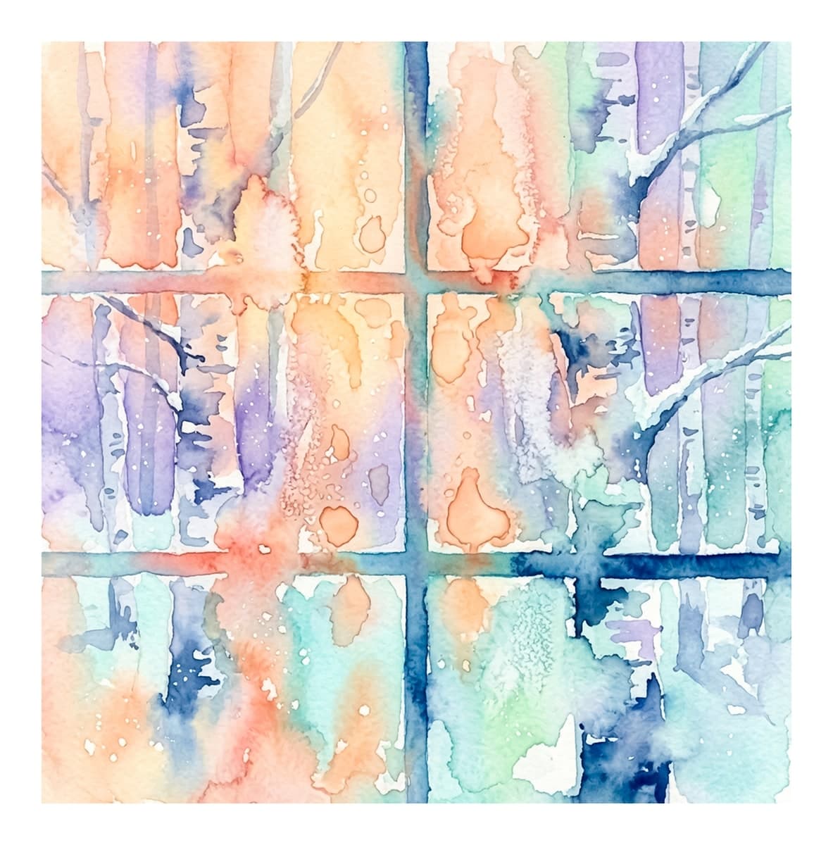 Christmas Botanical Garden Reverse Coloring Book interior page 6