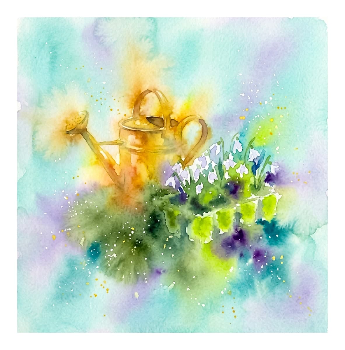 Christmas Botanical Garden Reverse Coloring Book interior page 9