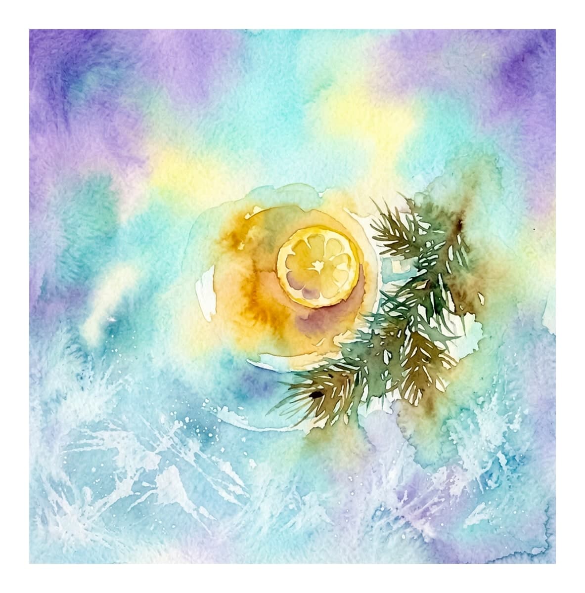 Christmas Window Scenes Reverse Coloring Book interior page 8