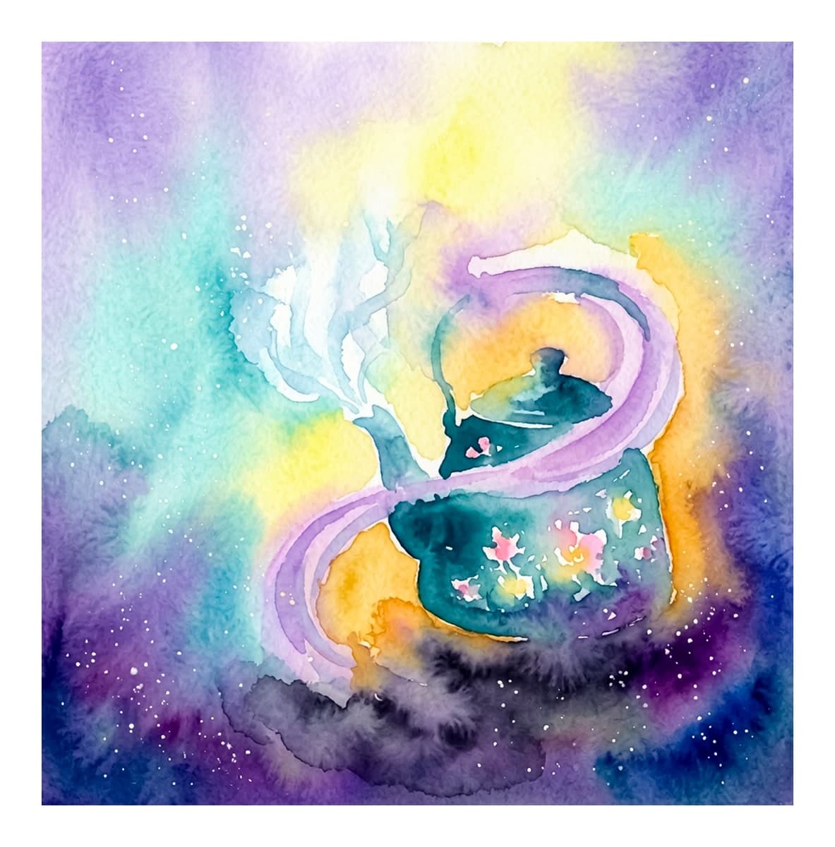 Cozy Hygge Winter Reverse Coloring Book interior page 10