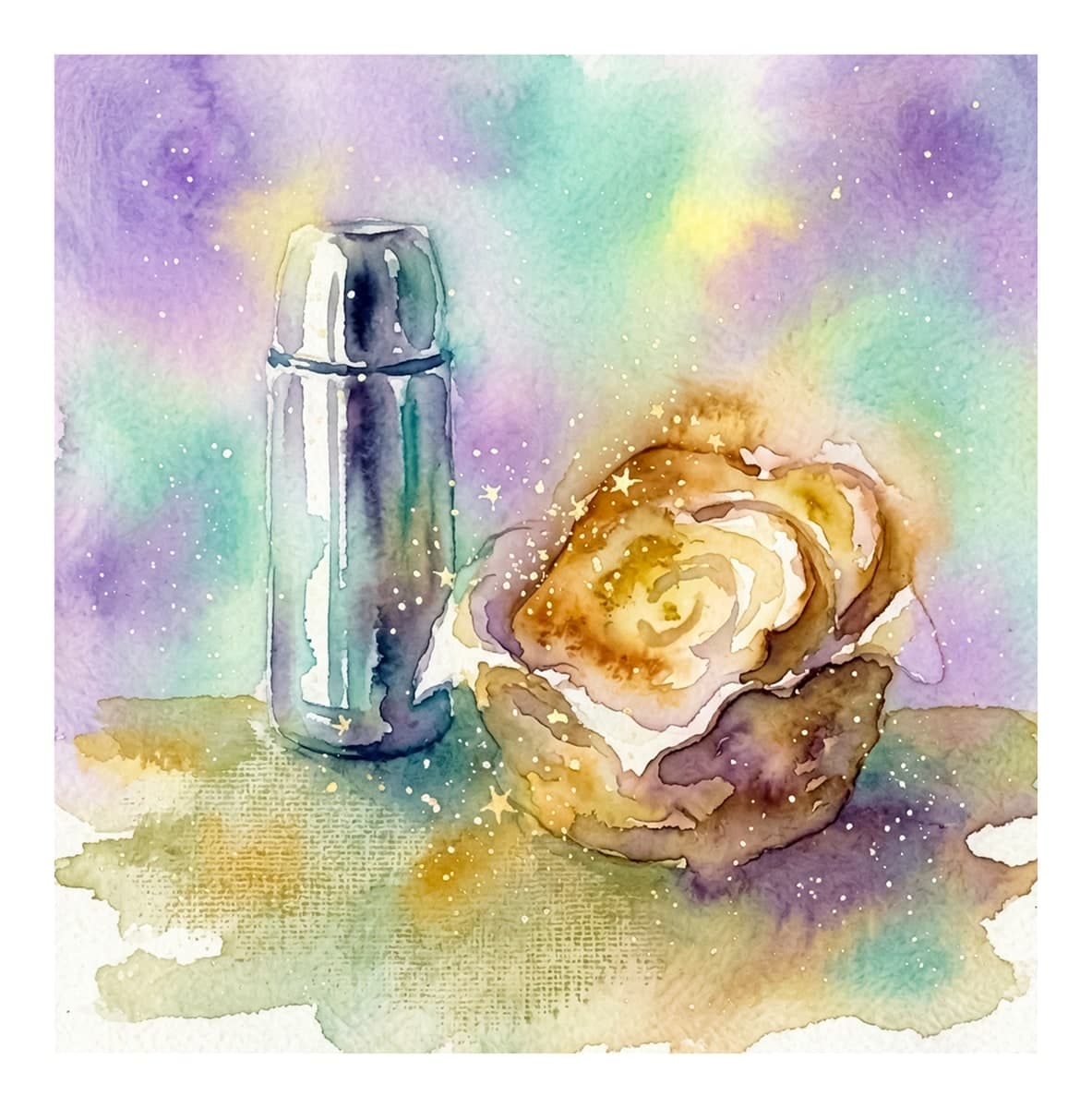 Cozy Hygge Winter Reverse Coloring Book interior page 8