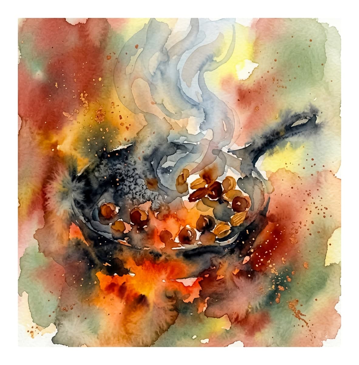 Cozy Hygge Winter Reverse Coloring Book interior page 9