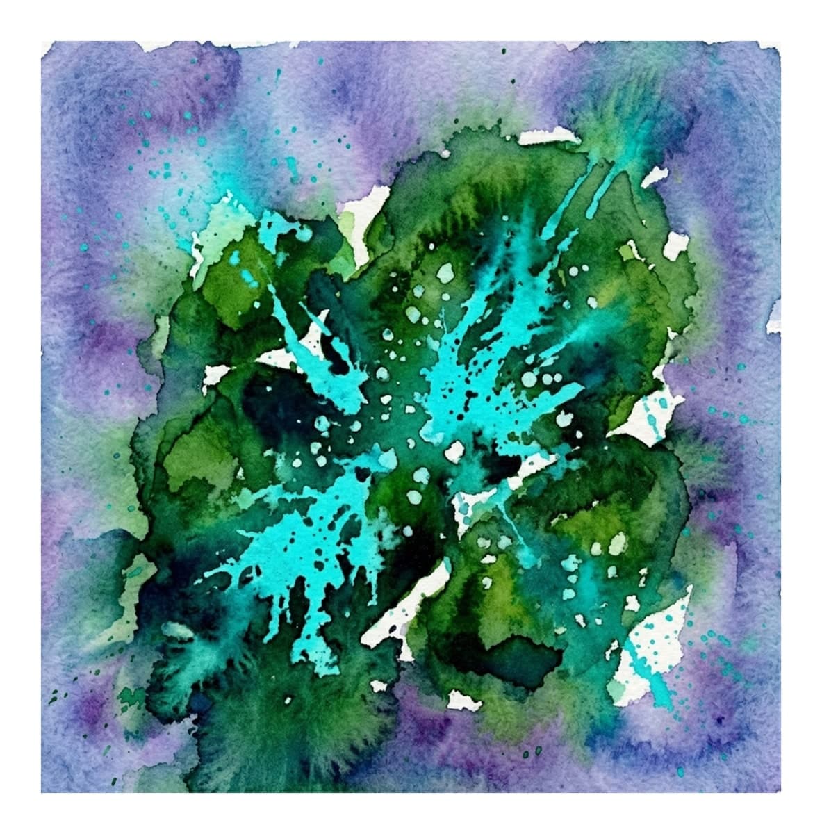 Dark Botanical Reverse Coloring Book interior page 11