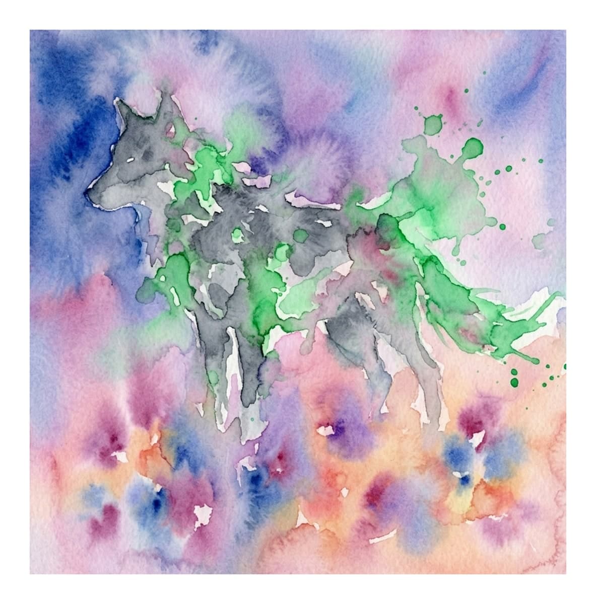 Dark Mythical Creatures Reverse Coloring Book interior page 14