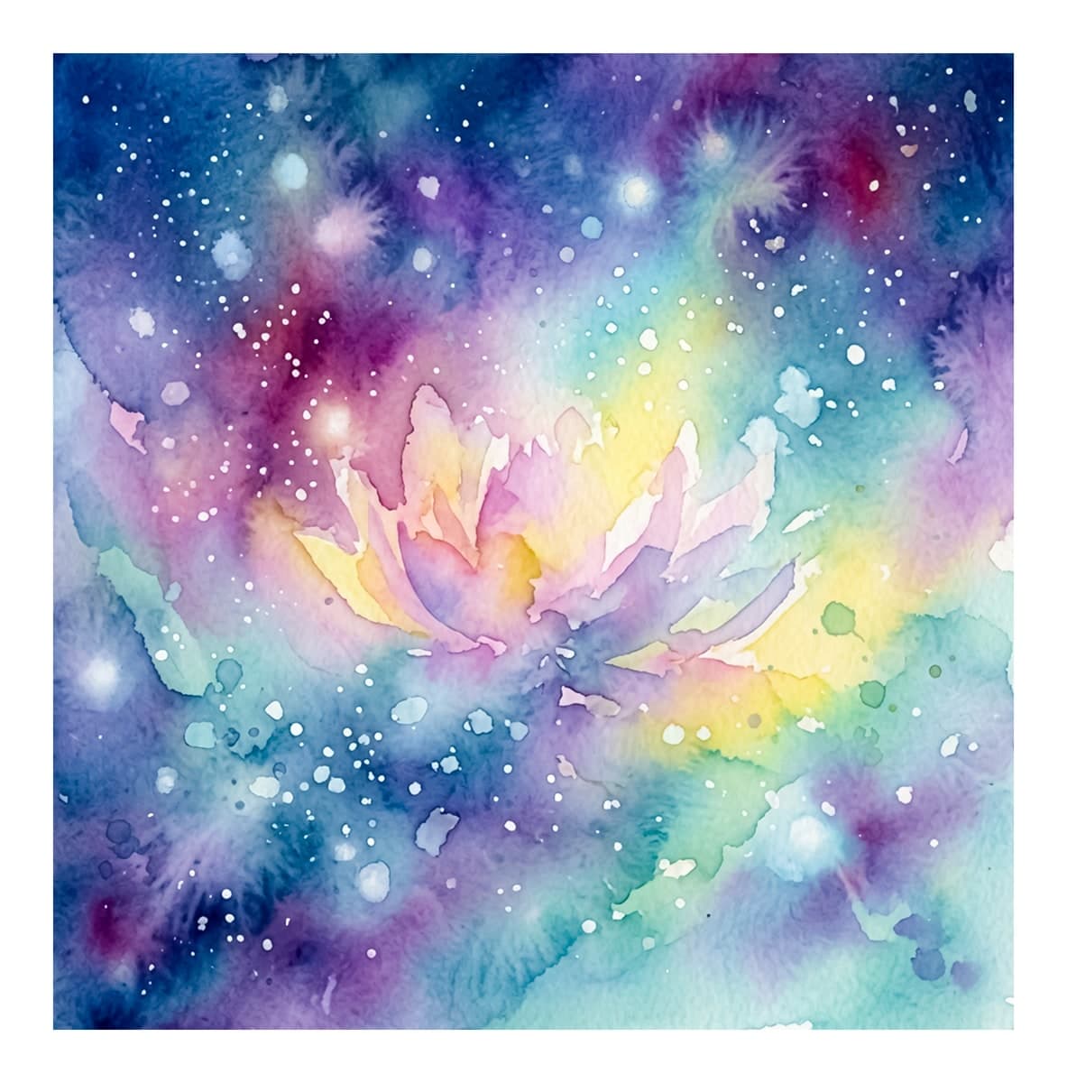 Dreamer Vibes Reverse Coloring Book interior page 1
