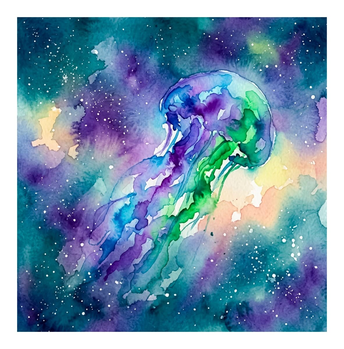 Dreamer Vibes Reverse Coloring Book interior page 10