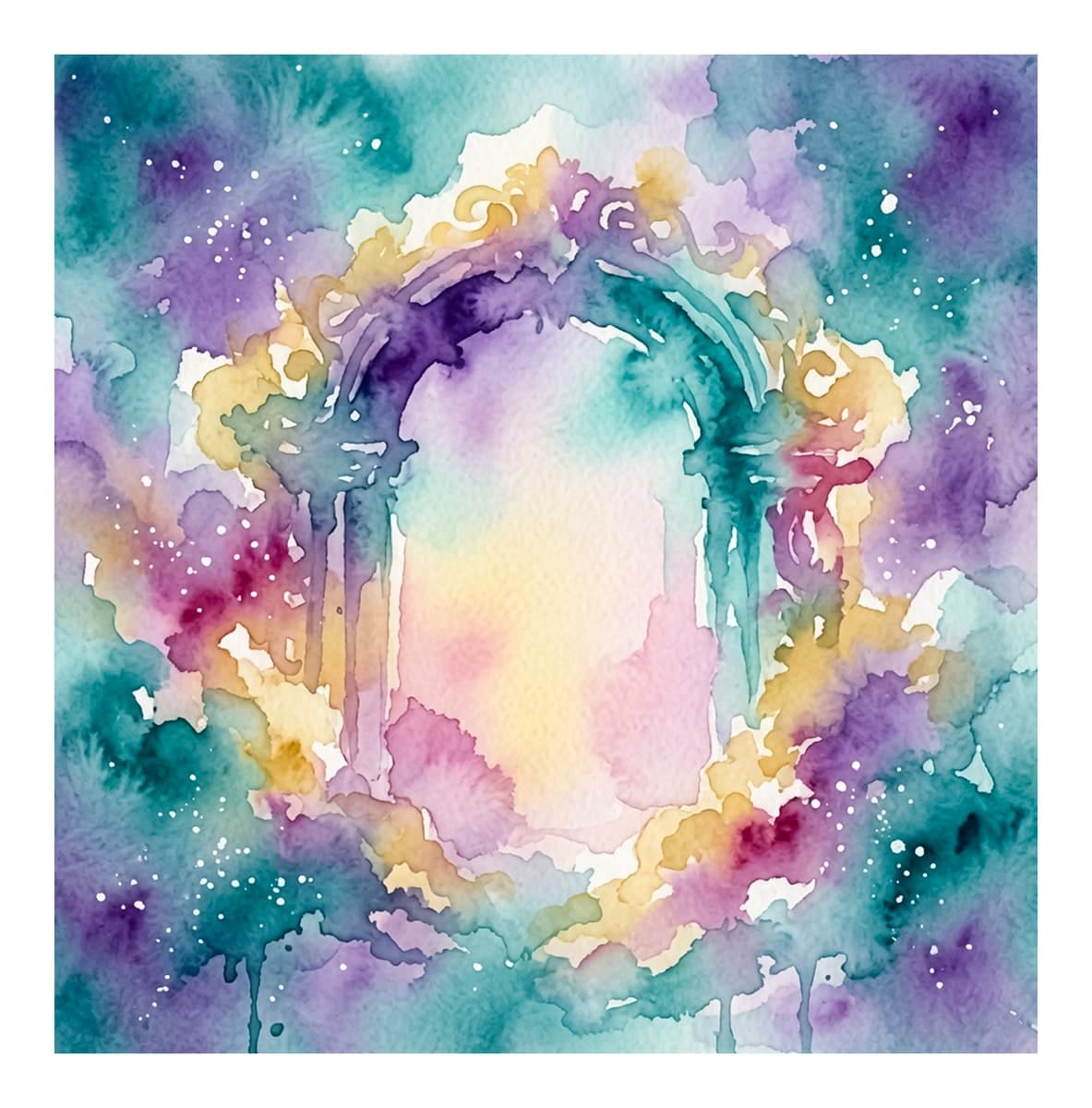 Dreamer Vibes Reverse Coloring Book interior page 13