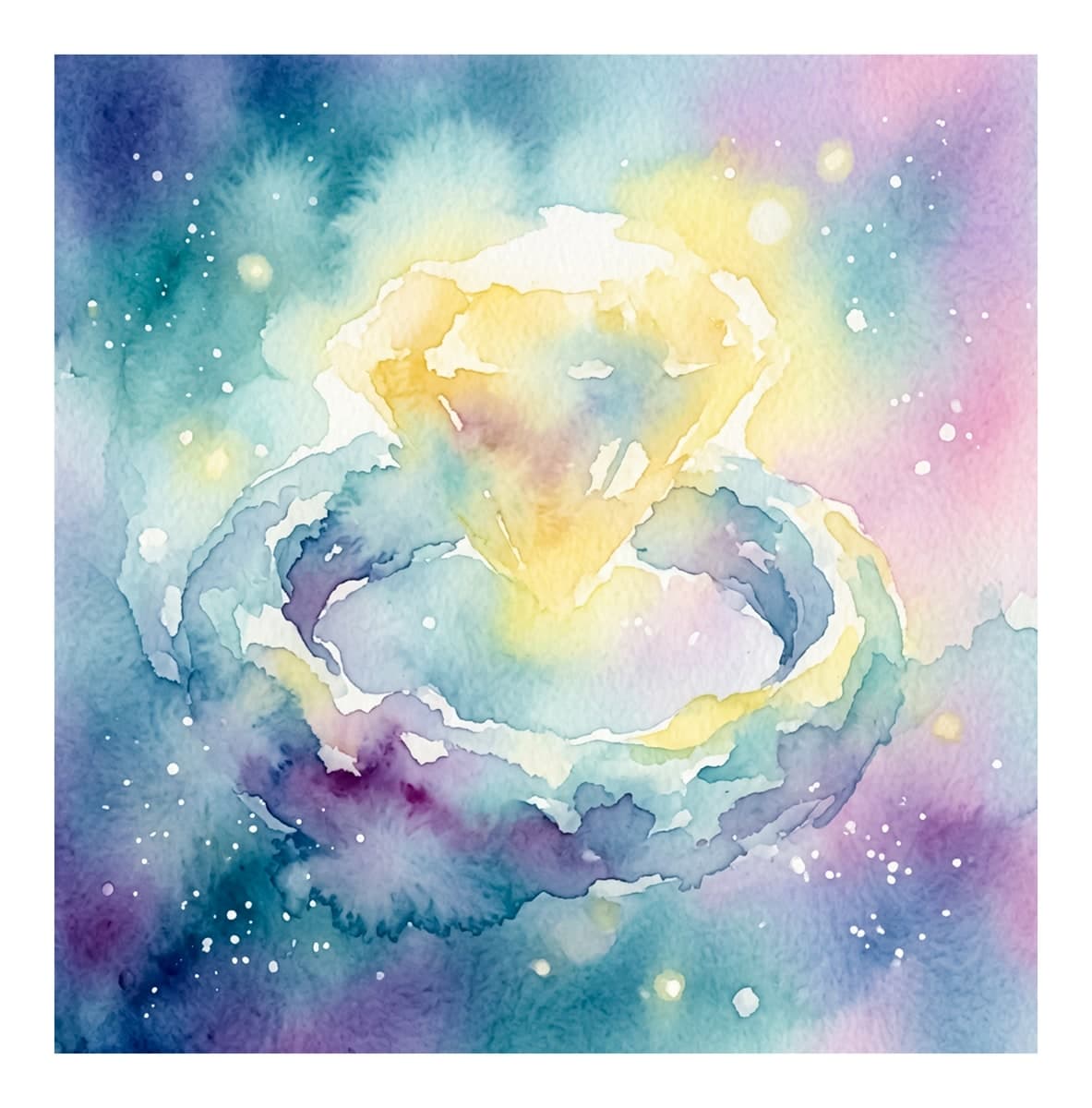 Dreamer Vibes Reverse Coloring Book interior page 3