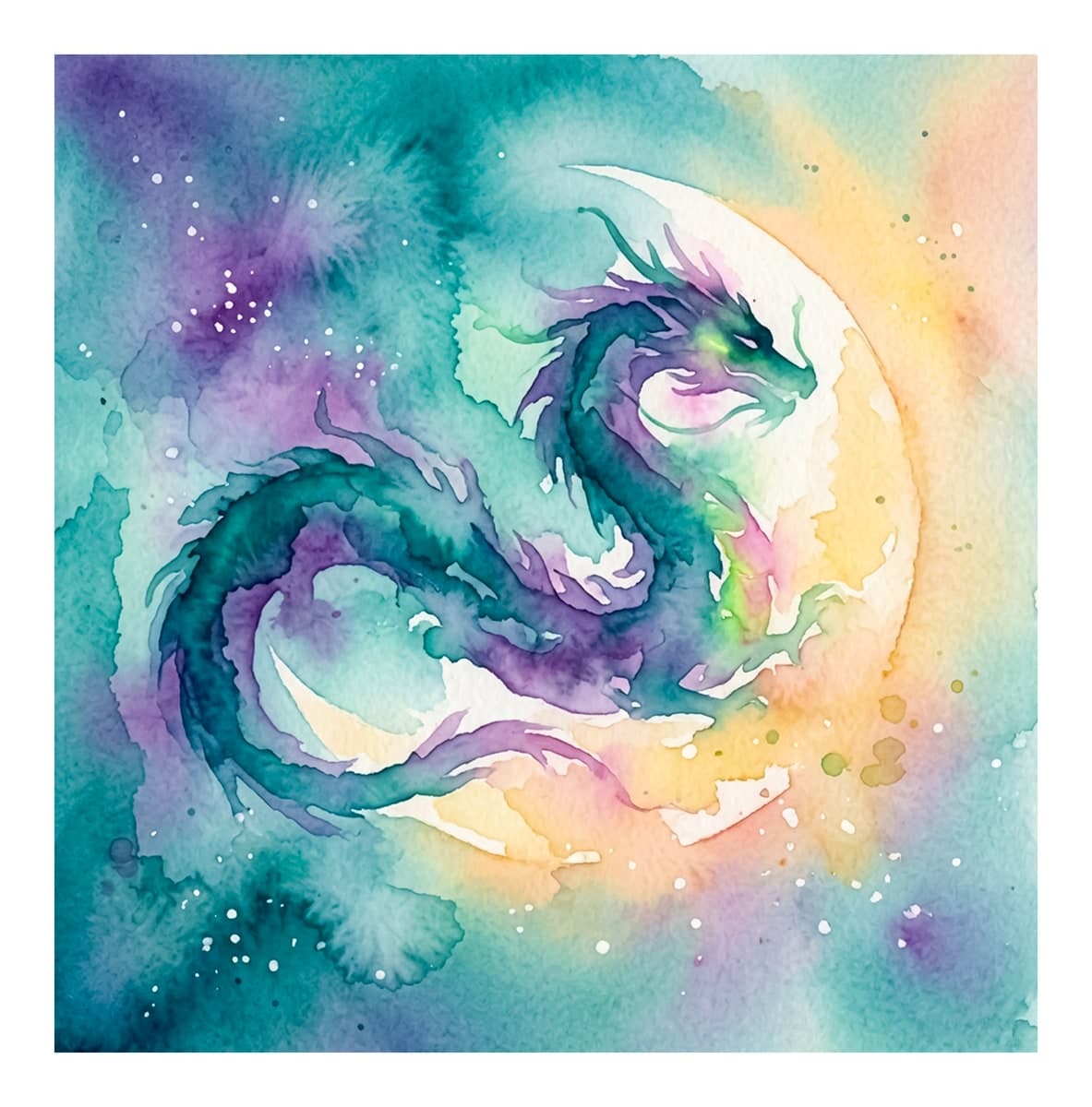 Dreamer Vibes Reverse Coloring Book interior page 4