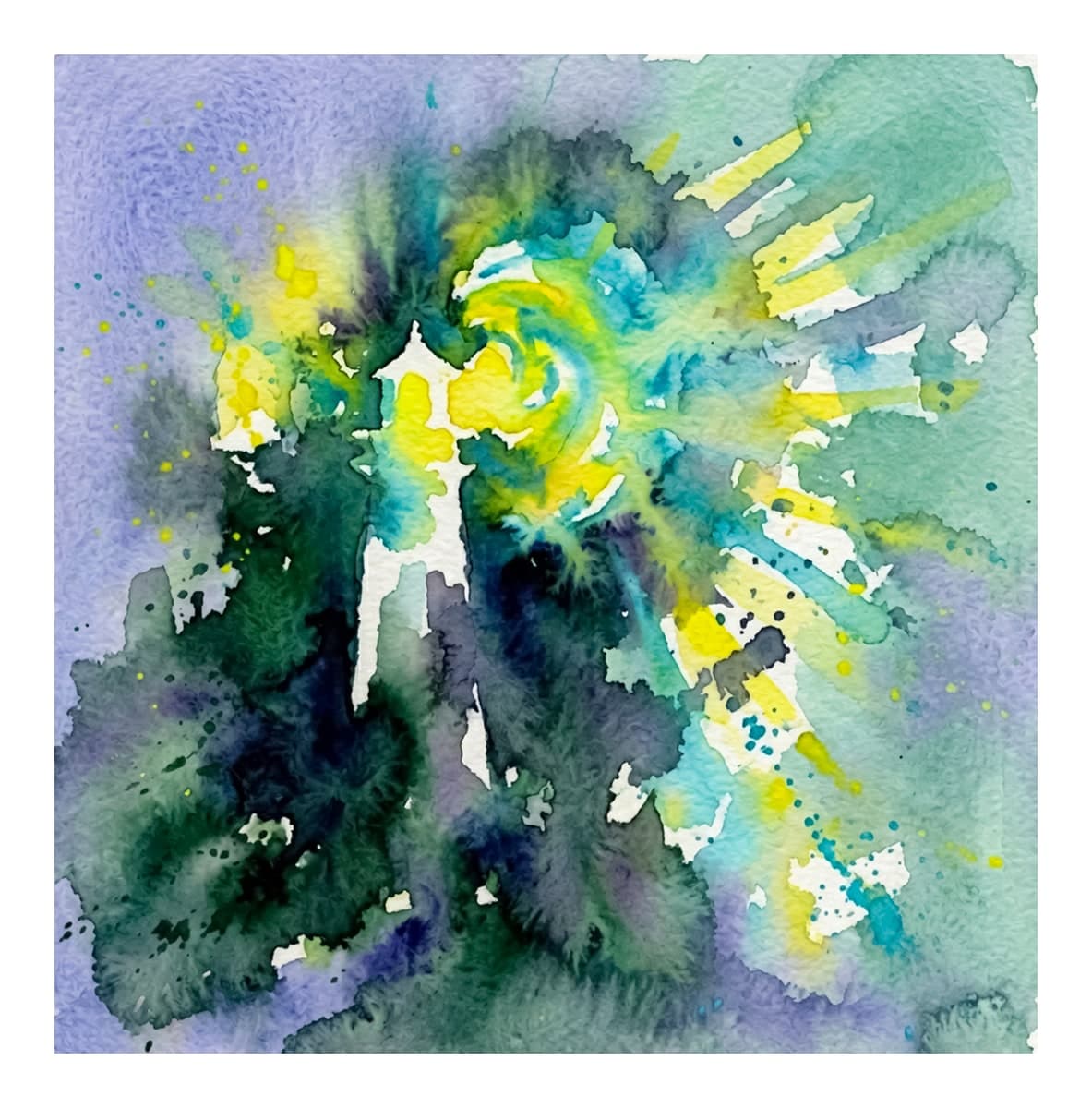 Enchanted Arts Reverse Coloring Book interior page 4