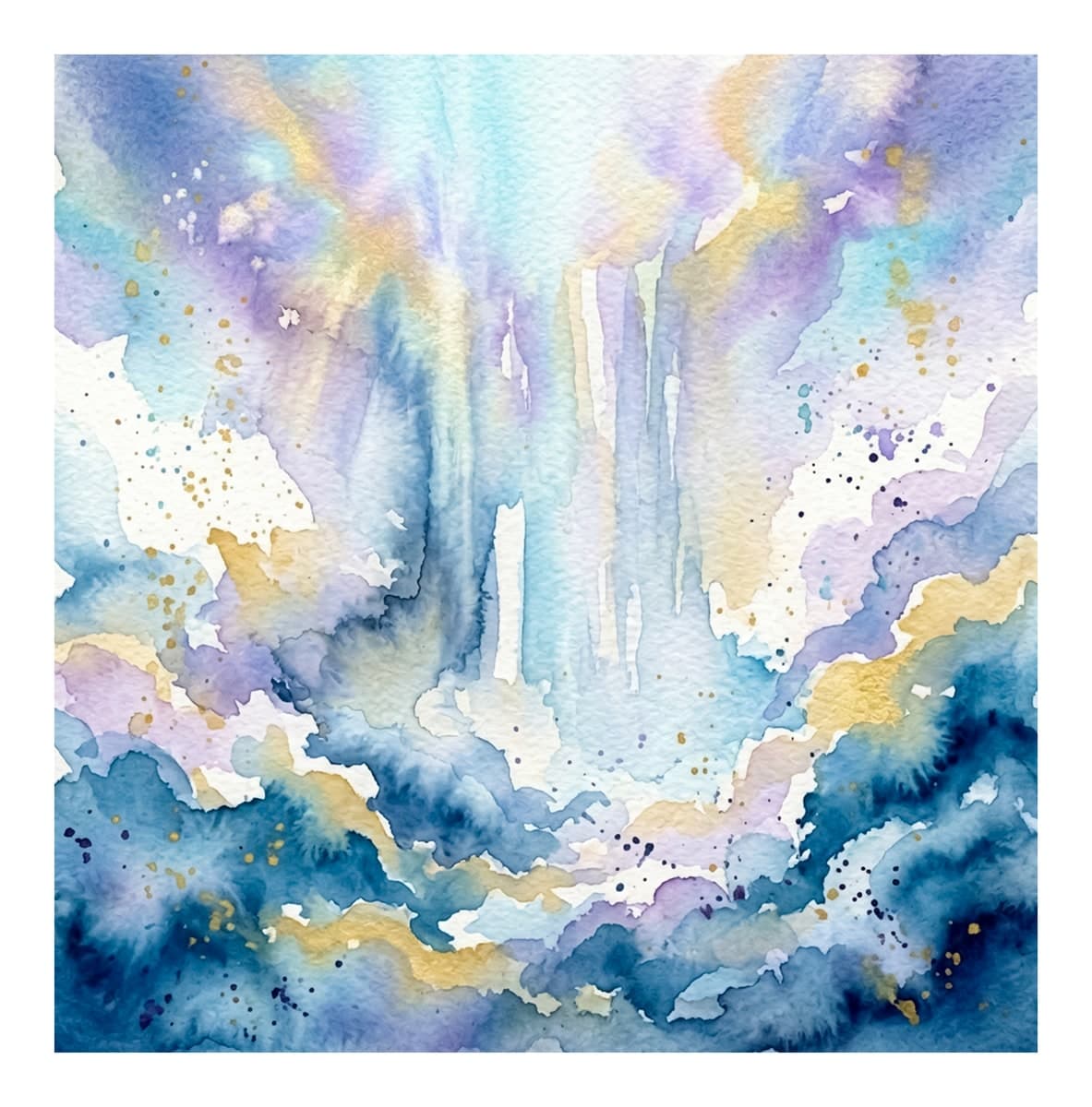 Ethereal Vibes Reverse Coloring Book interior page 12