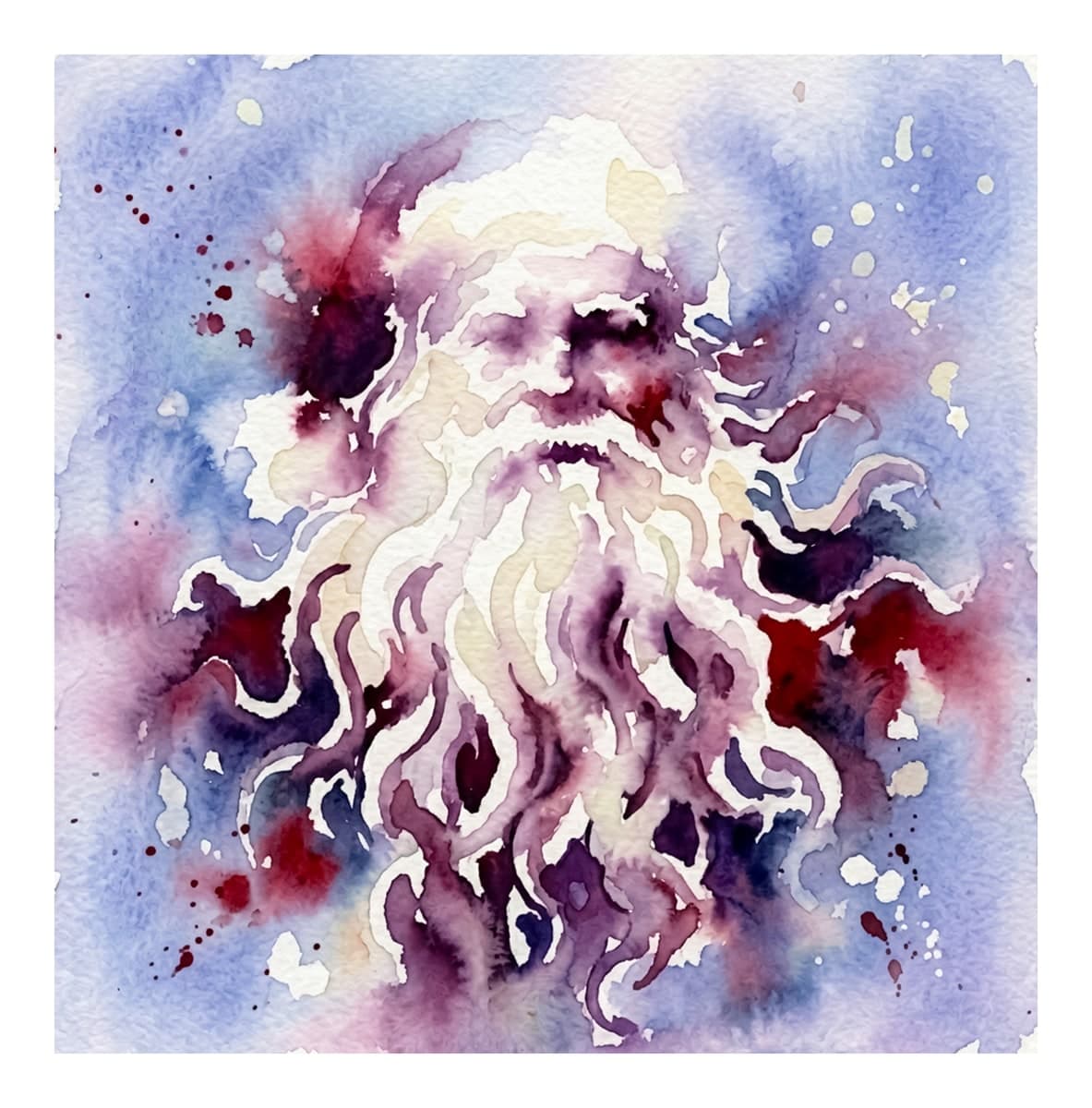 Freak of Christmas Reverse Coloring Book interior page 16
