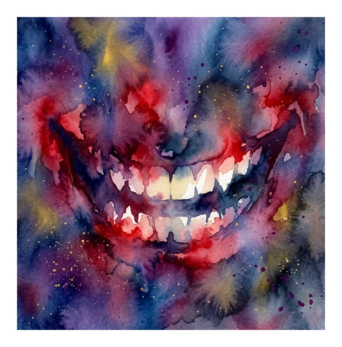 Horror Character Classics Reverse Coloring Book interior page 2