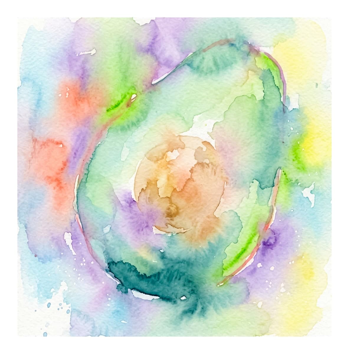 Pastel Kawaii Vibes Reverse Coloring Book interior page 12