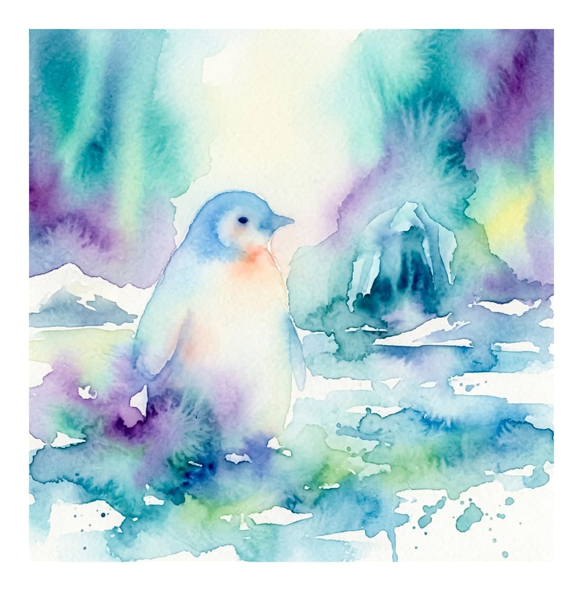 Pastel Kawaii Vibes Reverse Coloring Book interior page 16