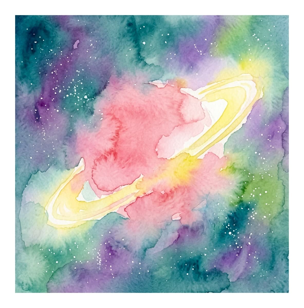 Pastel Kawaii Vibes Reverse Coloring Book interior page 2