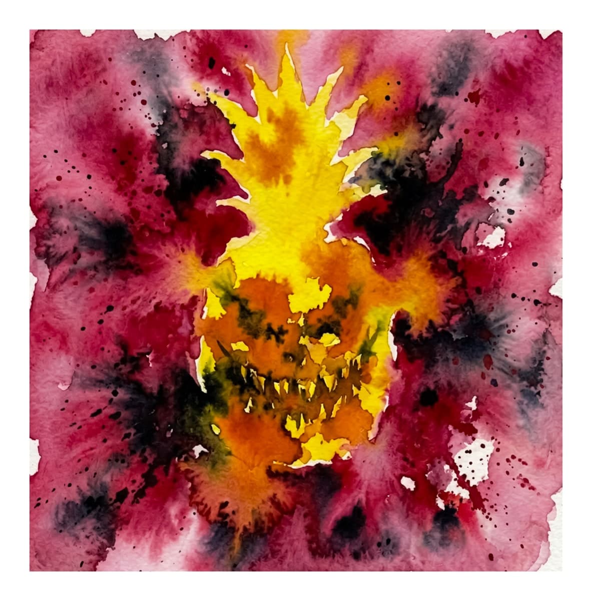 Summerween Reverse Coloring Book interior page 4