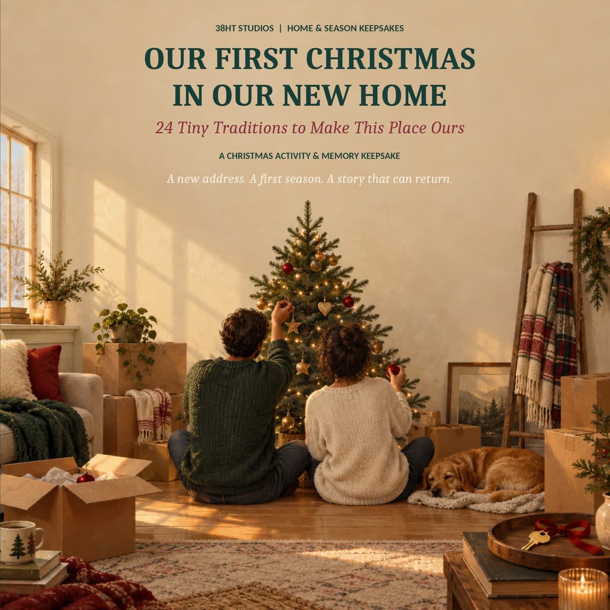 Our First Christmas in Our New Home - 24 Tiny Traditions to Make This Place Ours cover