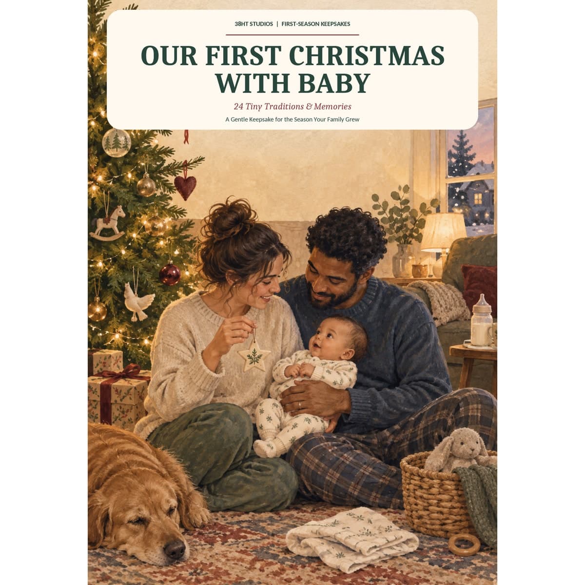 Our First Christmas With Baby - 24 Tiny Traditions & Memories cover