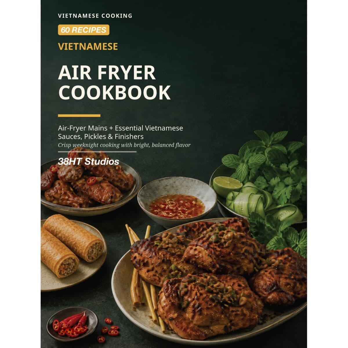 Vietnamese Air Fryer Cookbook cover