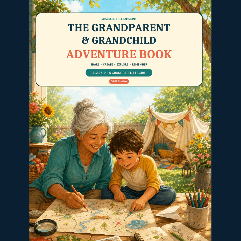 The Grandparent & Grandchild Adventure Book cover