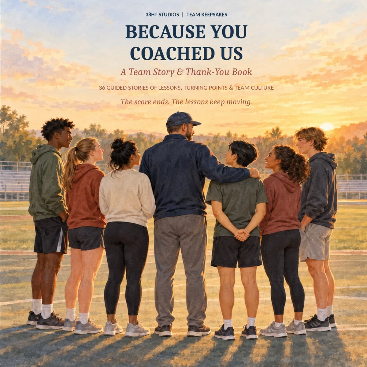 Because You Coached Us - A Team Story & Thank You Book cover