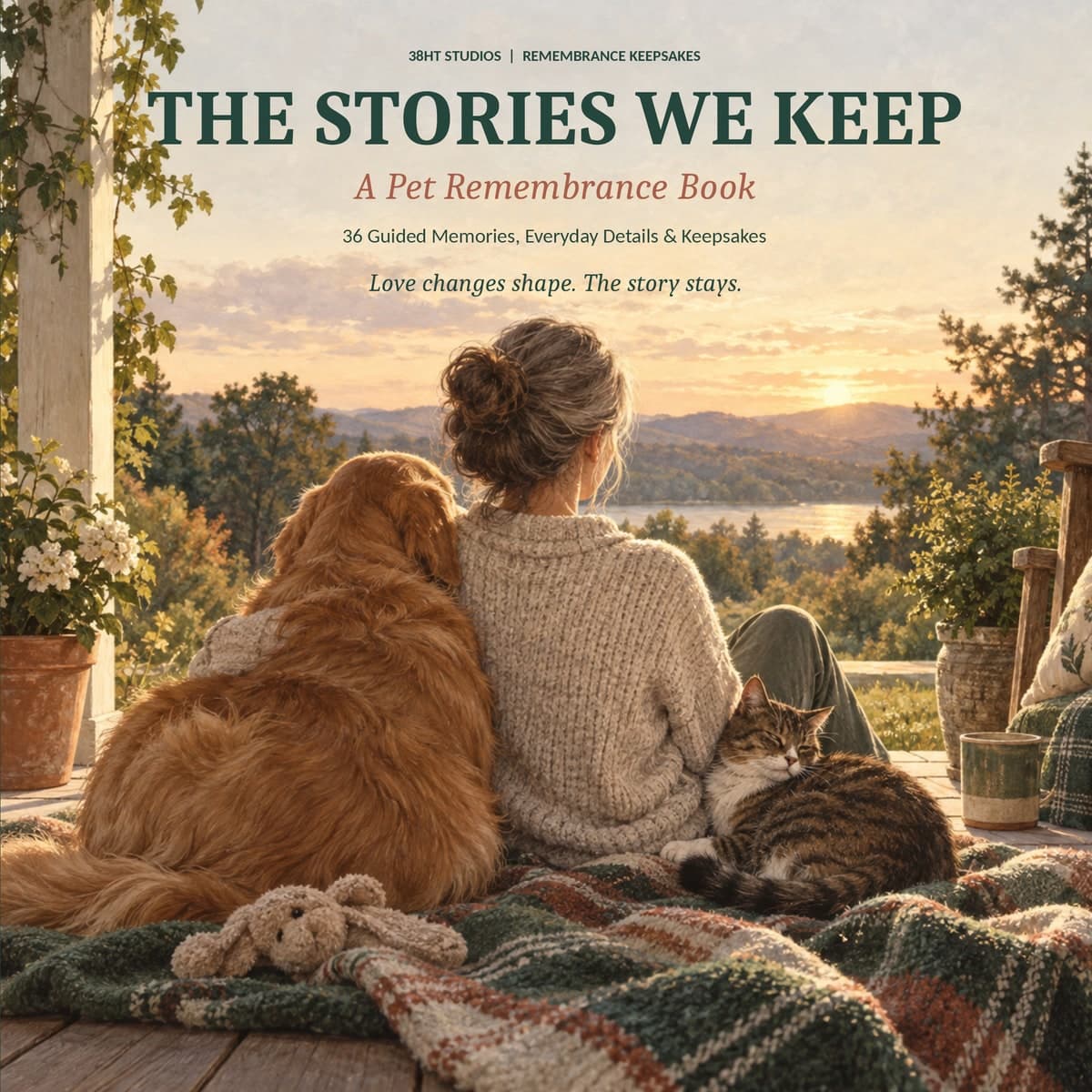 The Stories We Keep - A Pet Remembrance Book cover