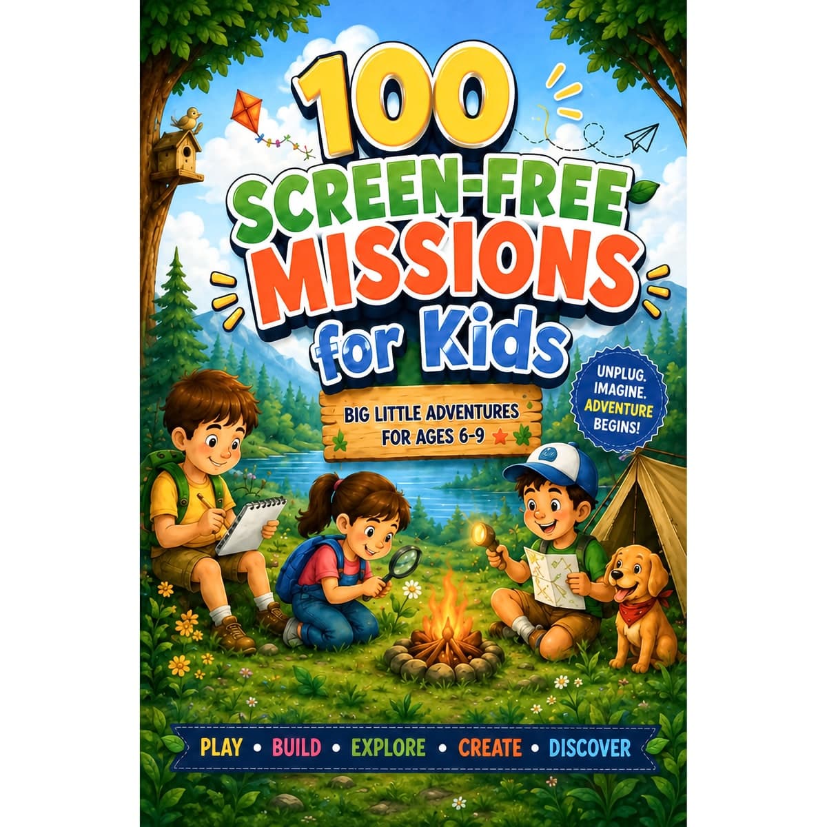 100 Screen-Free Missions for Kids cover
