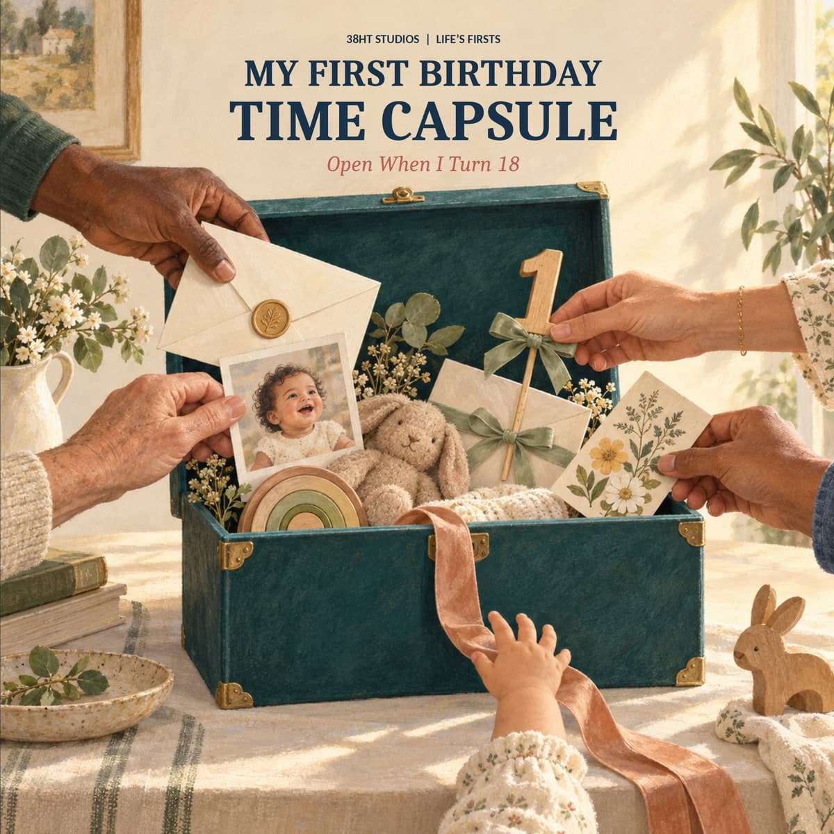 My First Birthday Time Capsule - Open When I Turn 18 cover