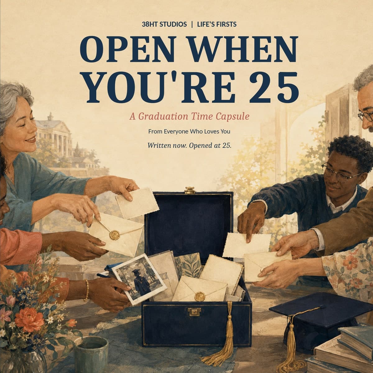 Open When You're 25 - Graduation Time Capsule cover