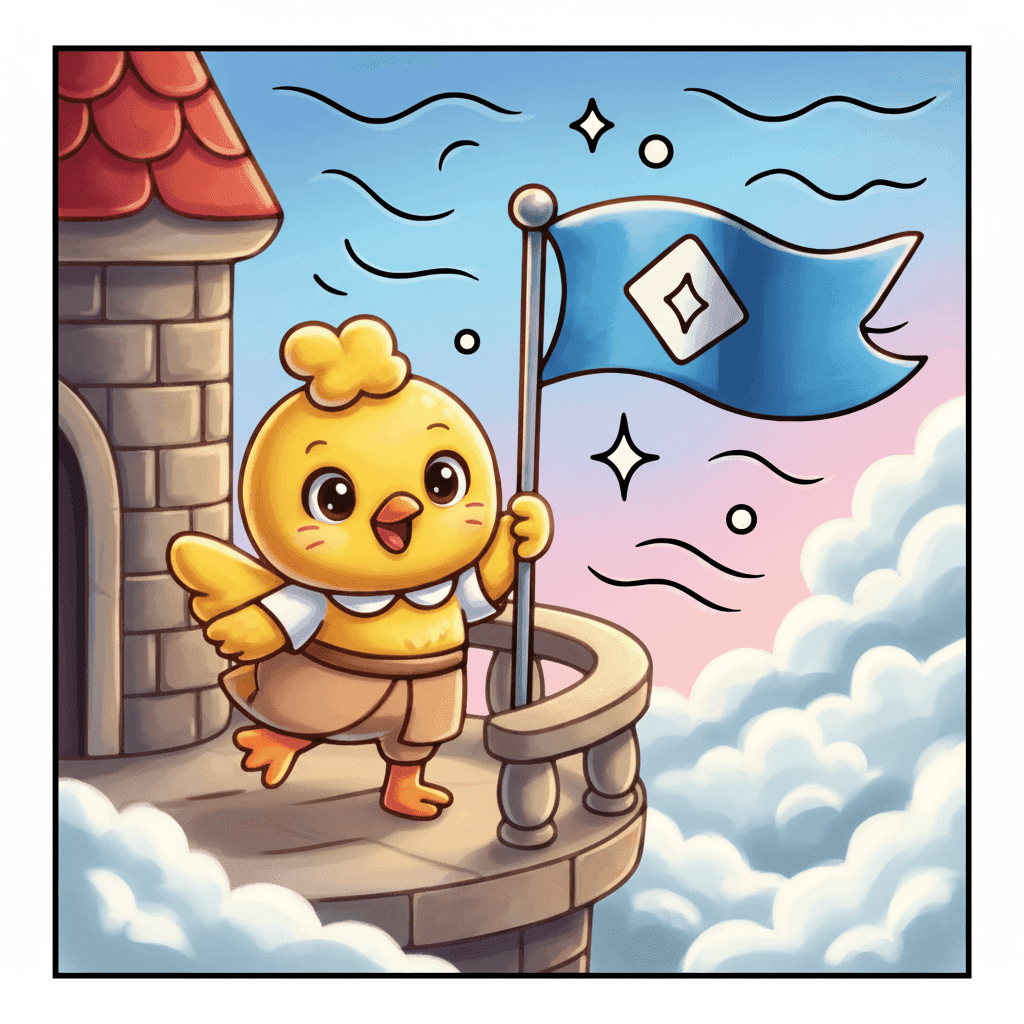 Bubble Castle Coloring Book colored sample 3
