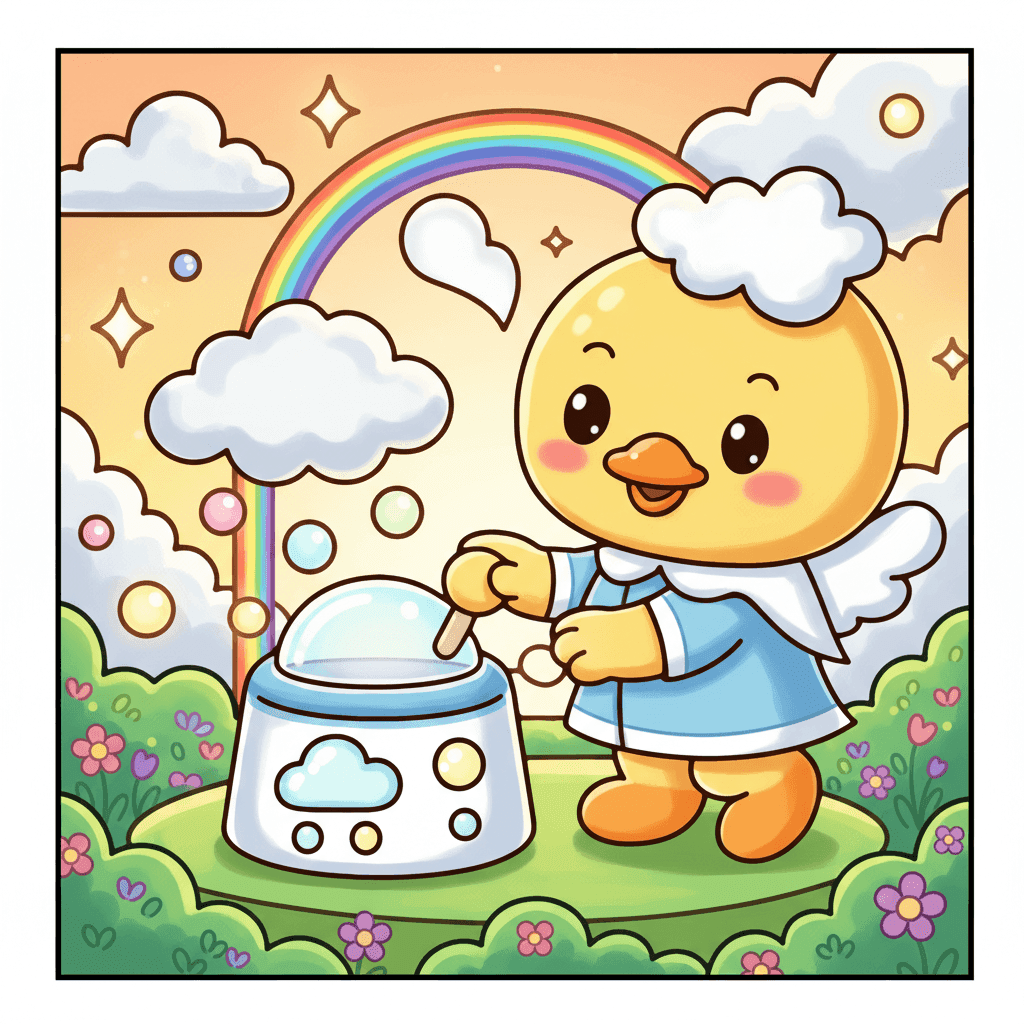 Bubble Castle Coloring Book colored sample 7
